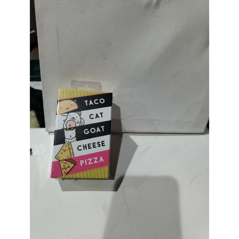 Taco Cat Goat Cheese Pizza Card Game, New And Sealed